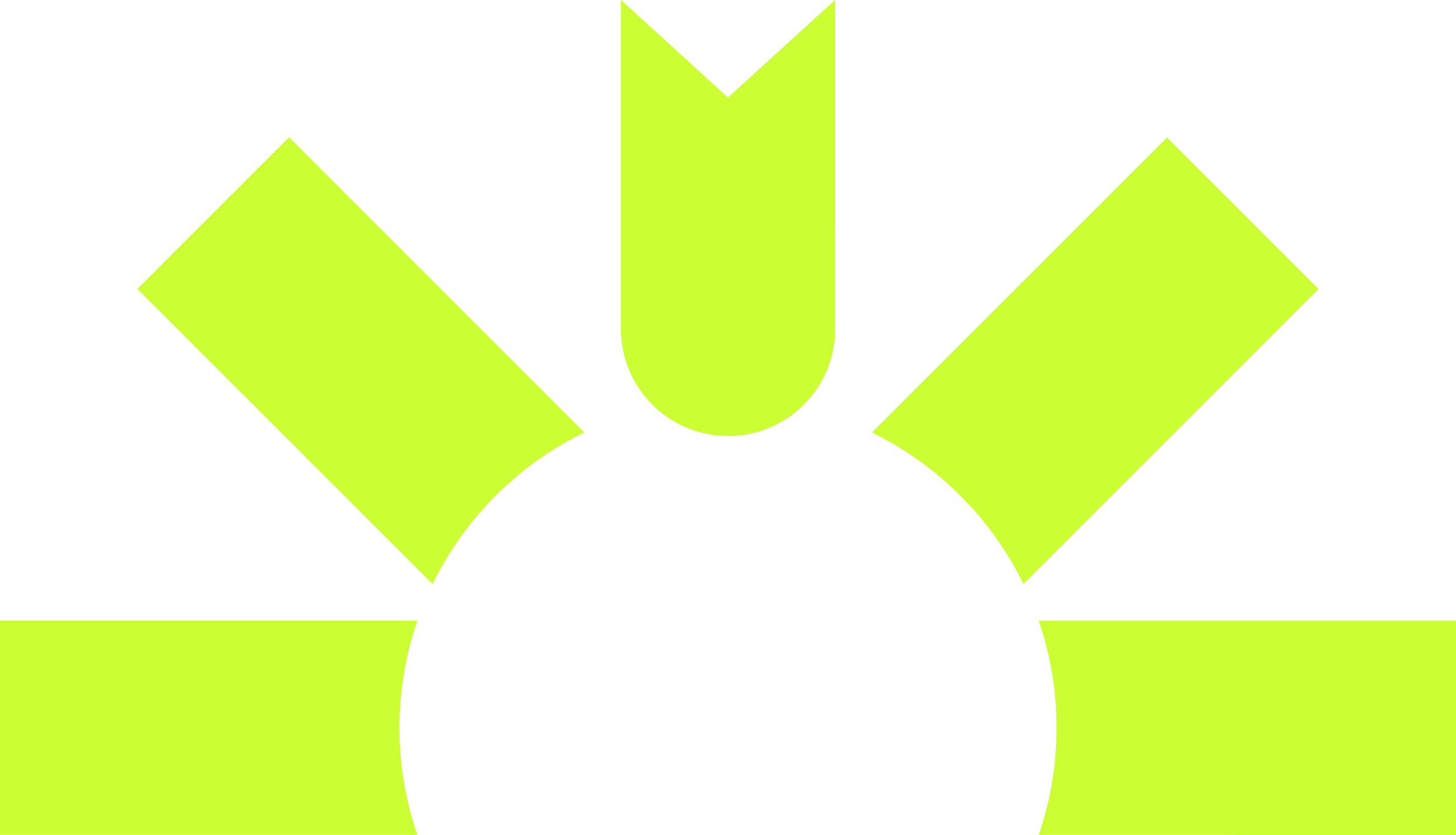 Bright yellow-green recycling symbol with a circular arrow design.